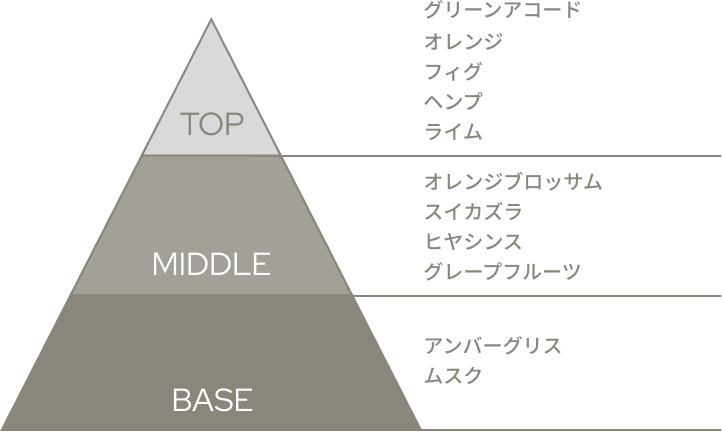 香りのピラミッド