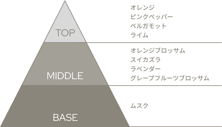 香りのピラミッド